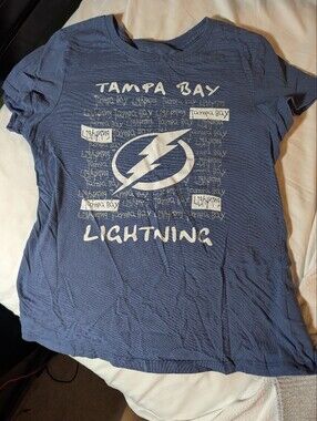 NHL Tampa Bay Lightning Blue Short Sleeve Tee
